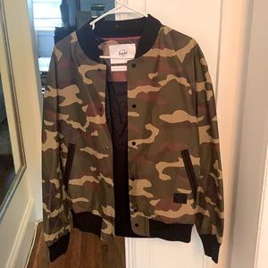 Herschel Supply Co Varsity Jacket in cameo; Small